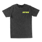 Front view of the Australian Tour graphic tee from Dirtside Co