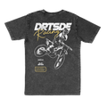 Back view of the DRTSDE Racing heavyweight graphic tee