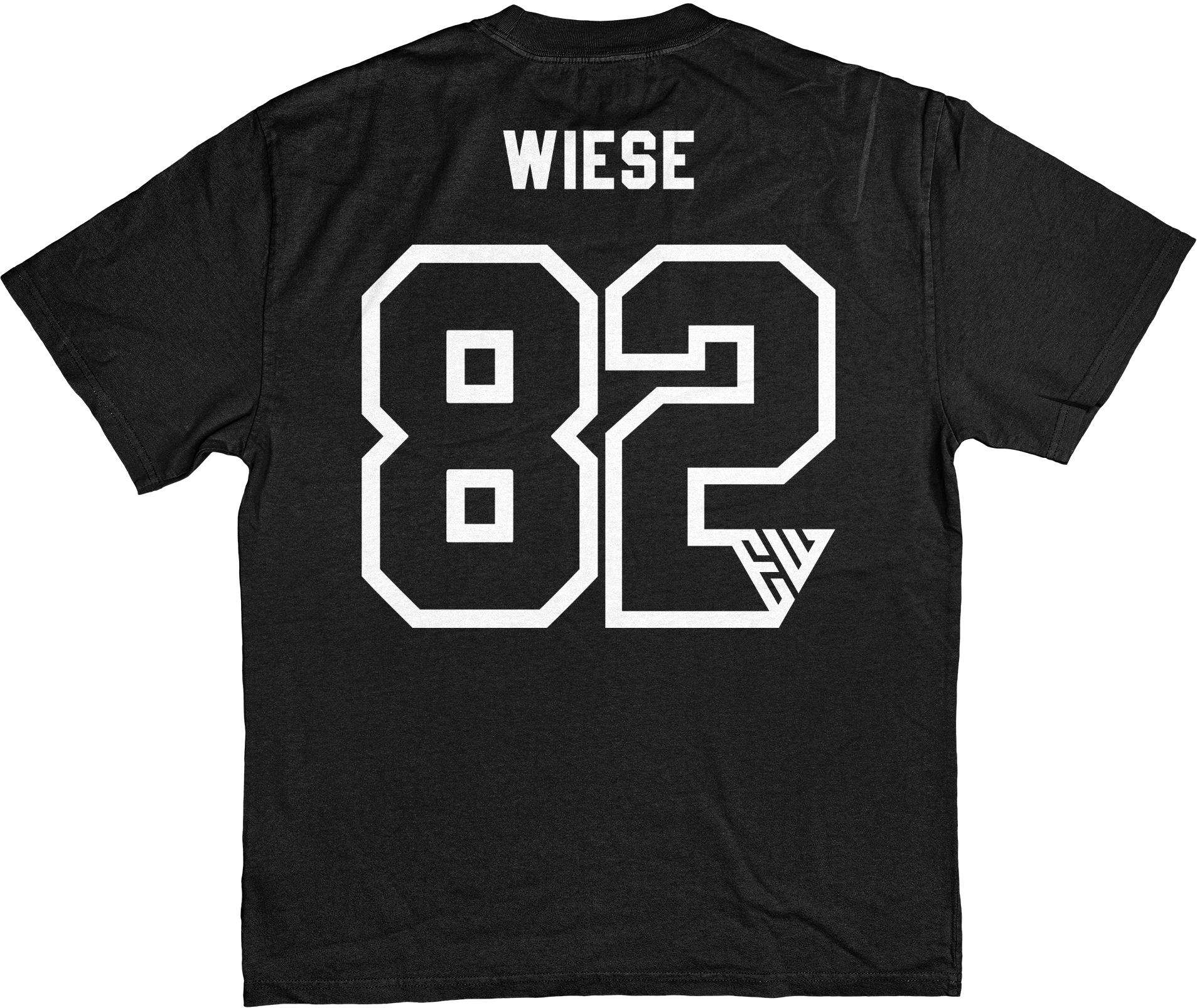 Wiese Jersey Tee | Faded Black